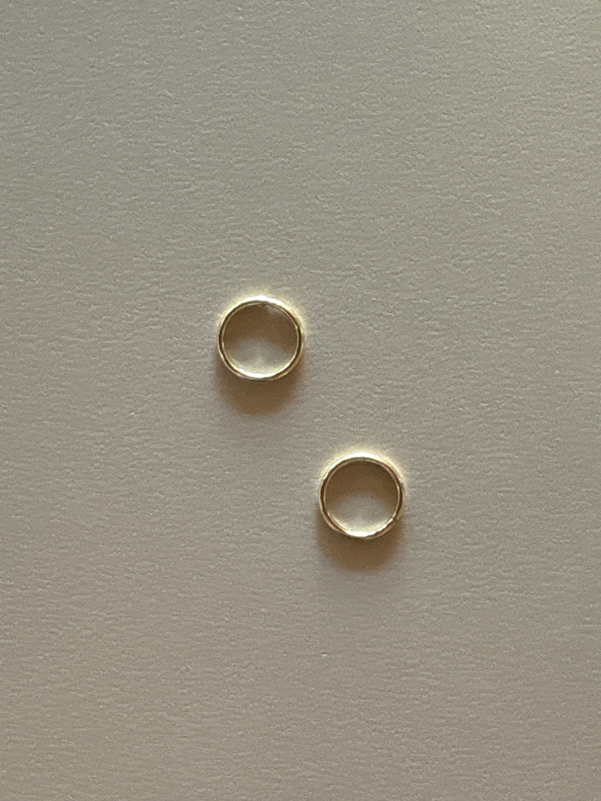 10k Gold Sleeper (Seamless) Hoop Earrings