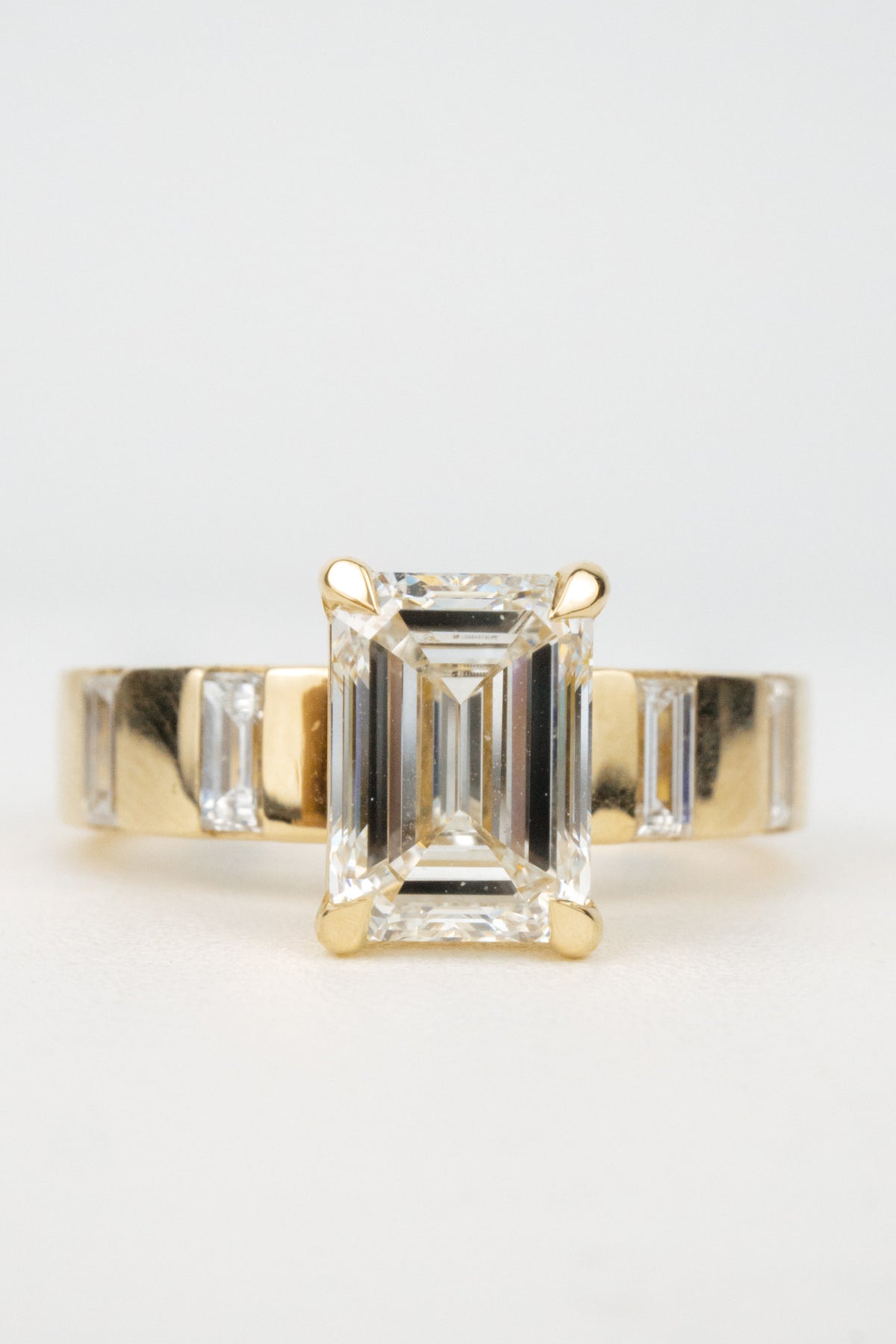 Briar Engagement Ring- 2ct Emerald-Cut