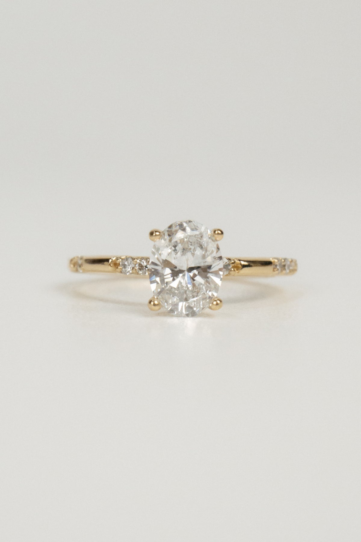 Bryn Oval Solitaire Engagement Ring