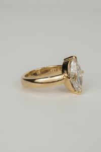 Rysen Engagement Ring- 2.7ct Moval