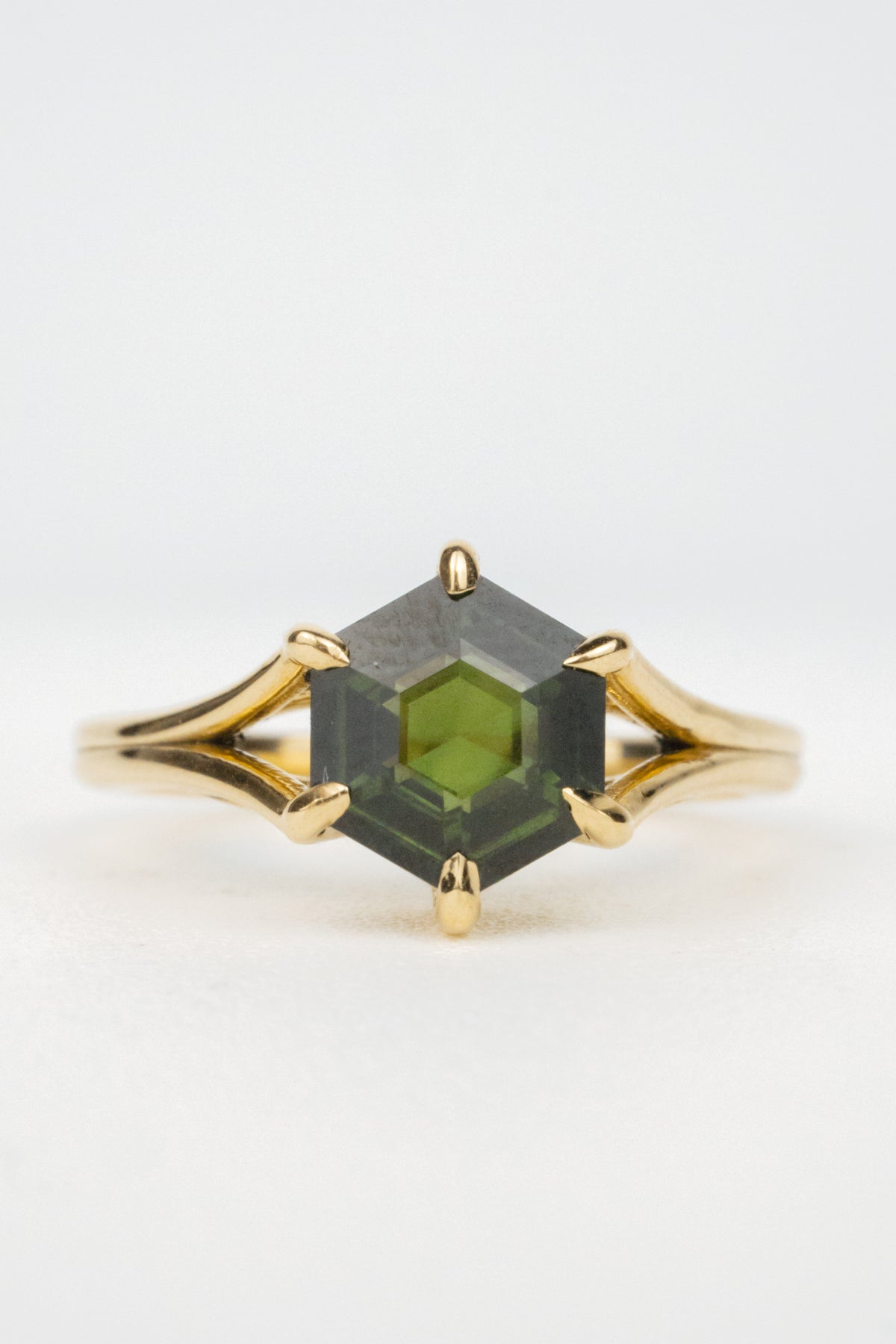 Larson Engagement Ring- 1.5ct Hexagon