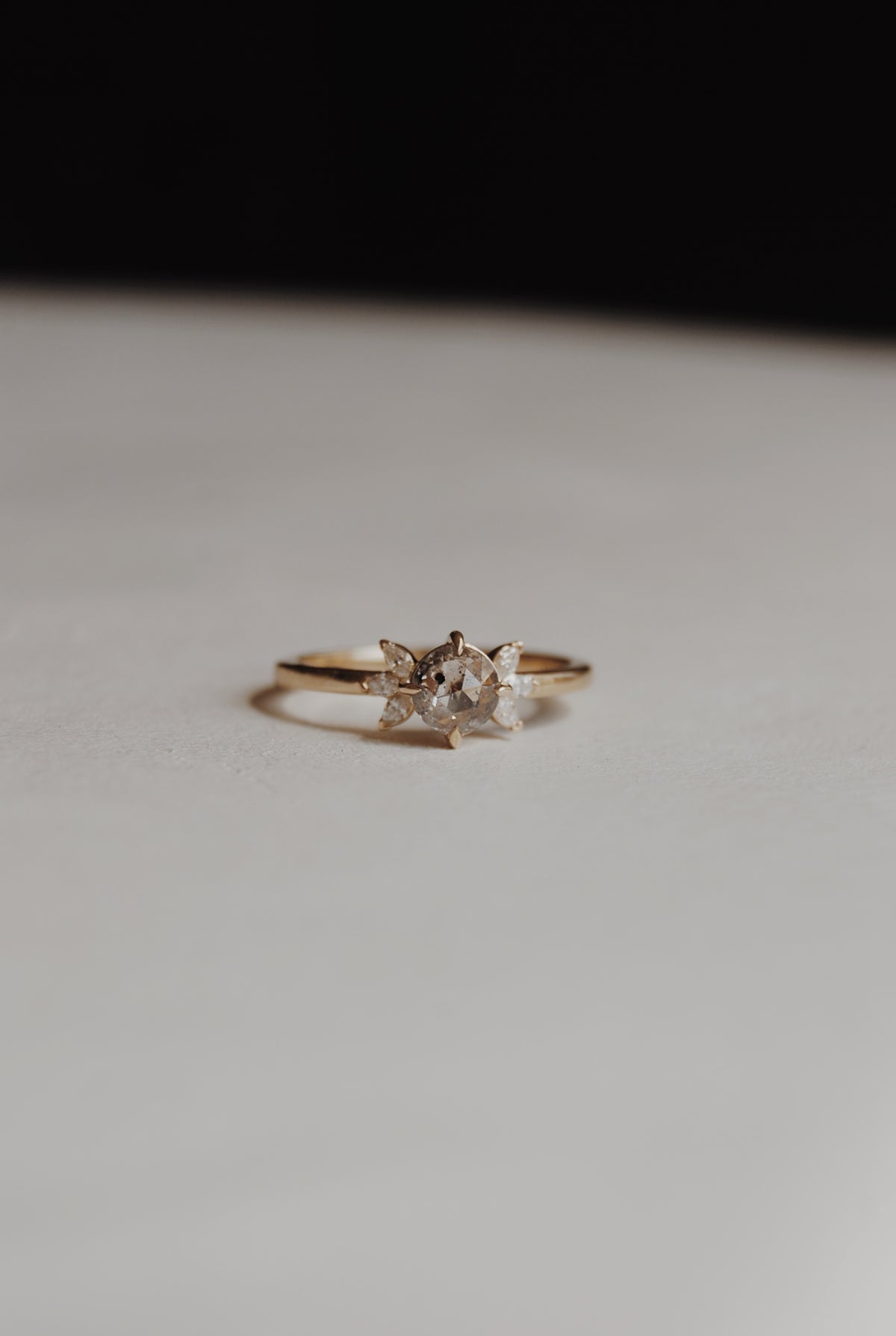 Auden Salt & Pepper Engagement Ring