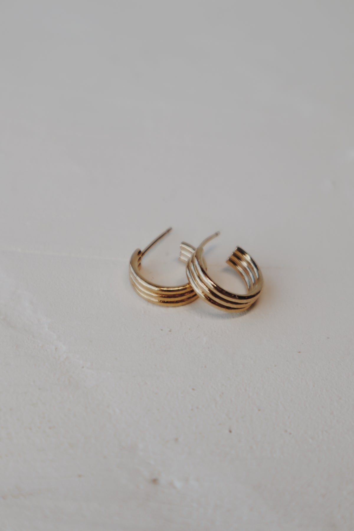 Zella Hoop Earrings- Gold Filled