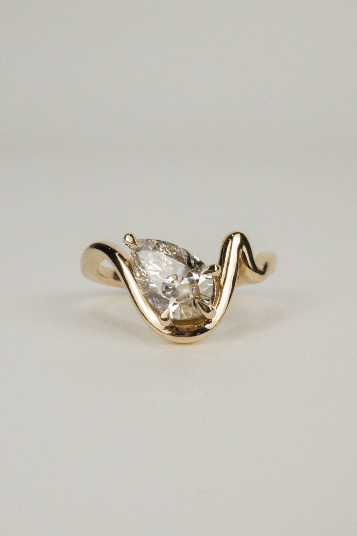 Emett Engagement Ring- 1.5ct Pear