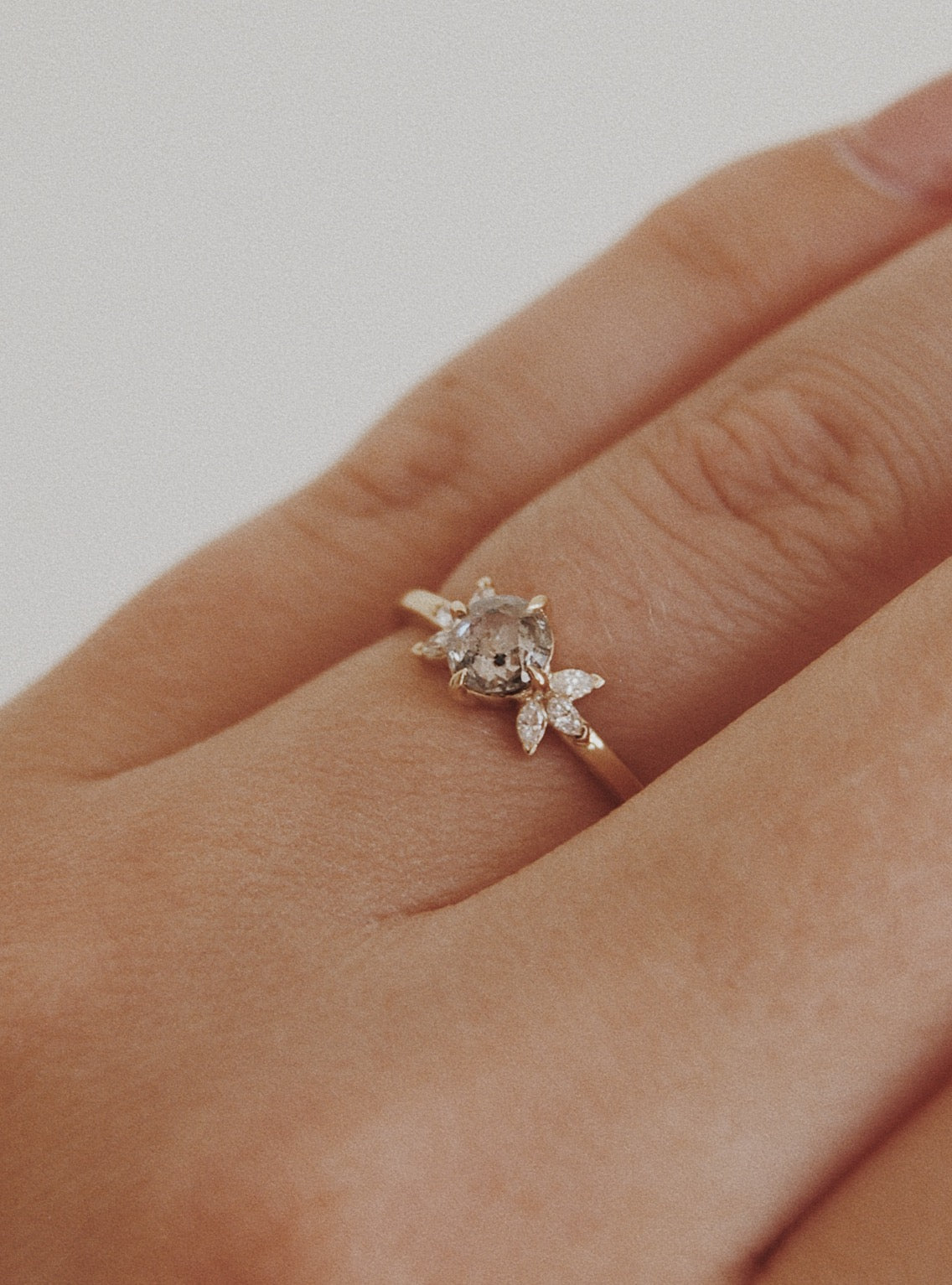 Auden Salt & Pepper Engagement Ring