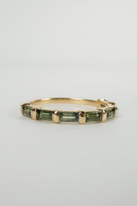 Ellie Wedding Band- Natural Sapphires