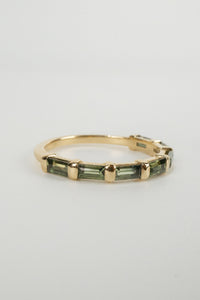 Ellie Wedding Band- Natural Sapphires