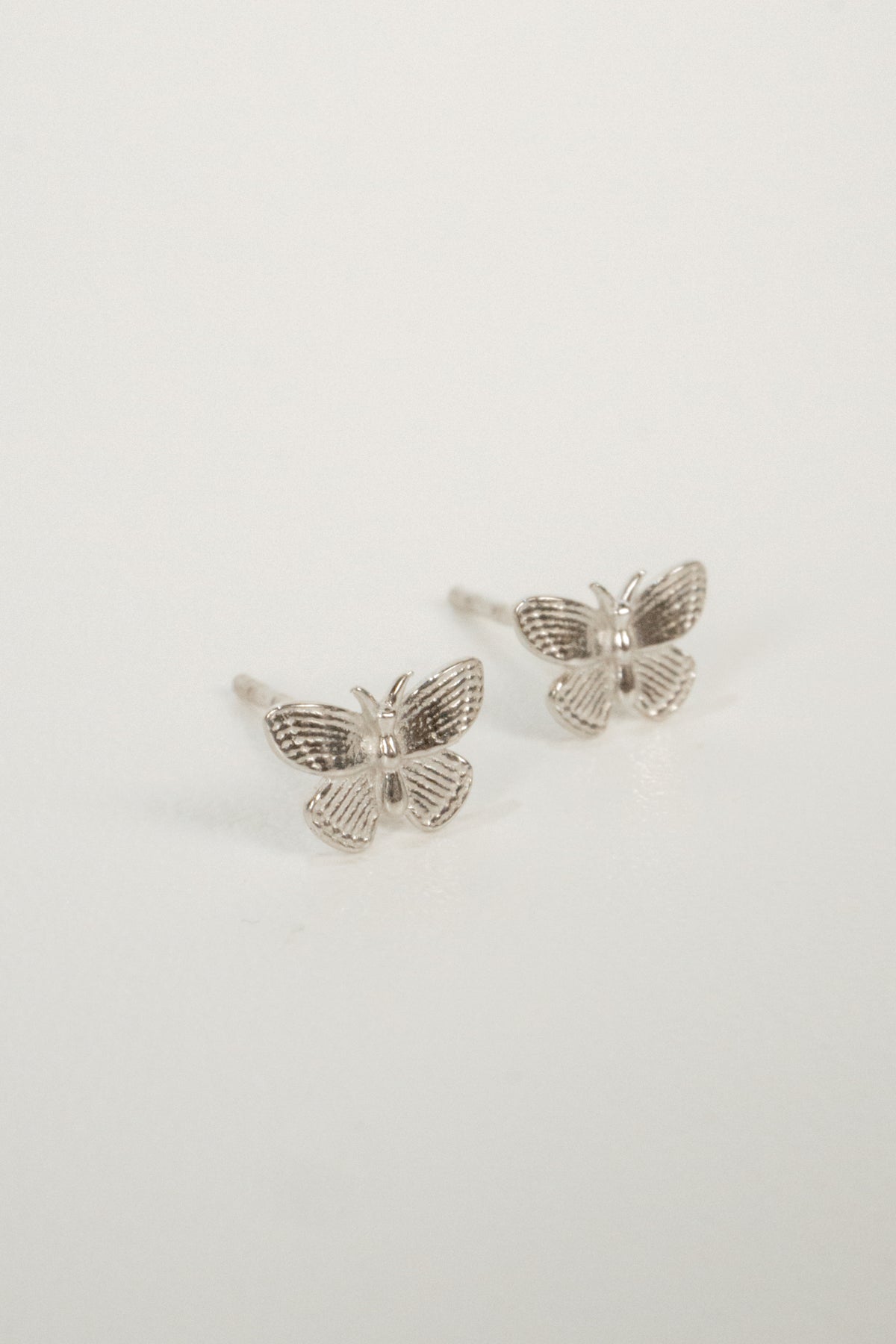 10K Butterfly Stud Earrings