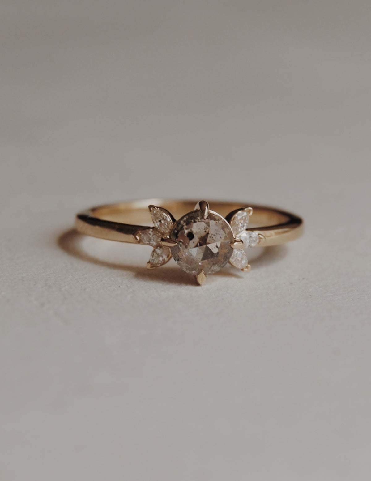 Auden Salt & Pepper Engagement Ring