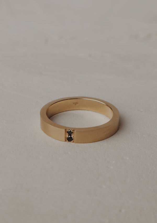 Ebony Men’s Wedding Band