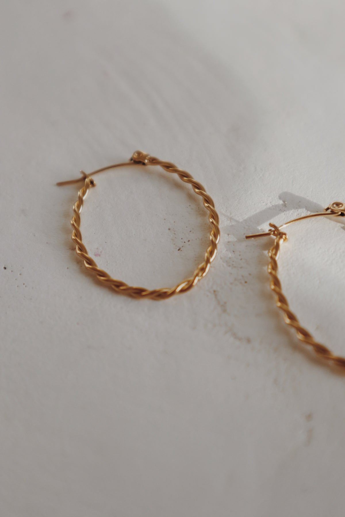 Brisbane Twist Hoop Earrings