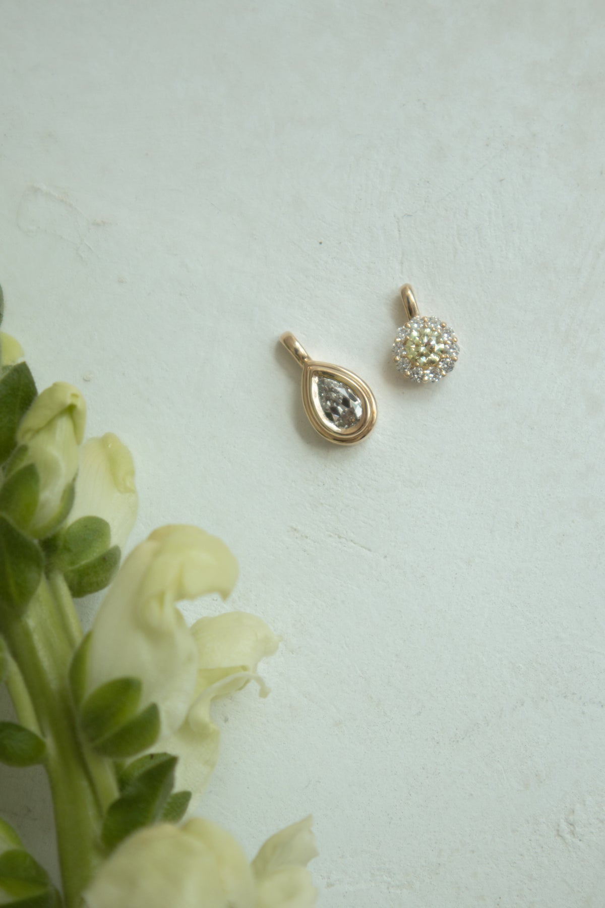 Persephone Necklace Pendant- 0.5ct Fancy Yellow Lab Diamond