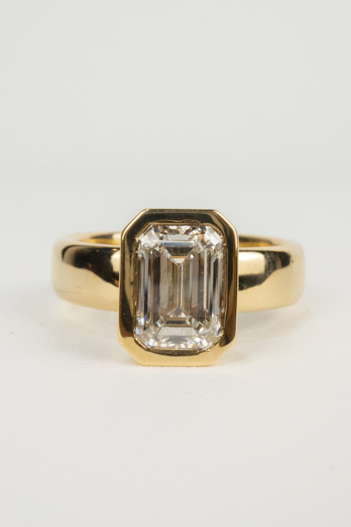 Quinton Engagement Ring- 2ct Emerald-Cut