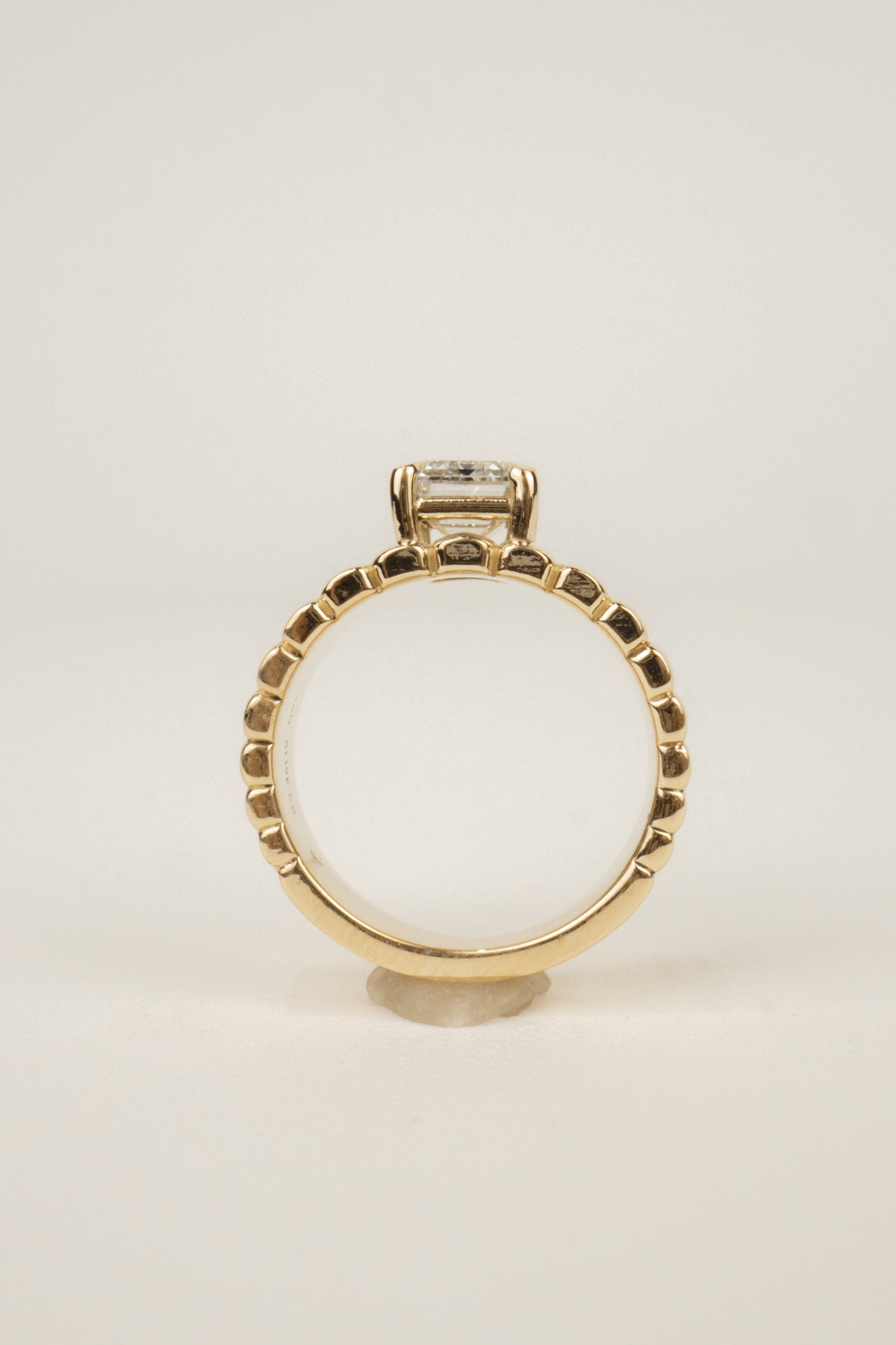 Elizabeth Engagement Ring- 2ct Emerald-Cut