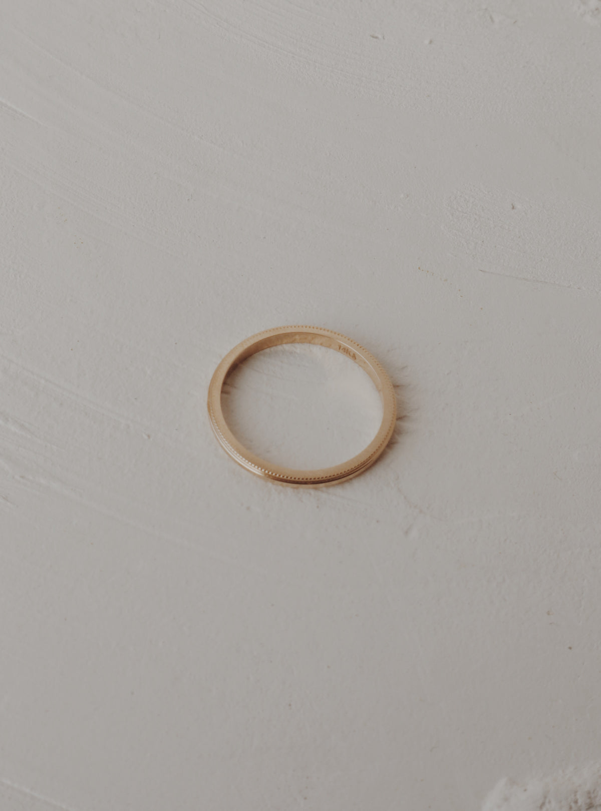 Women’s Parker Wedding Band - Yellow Gold