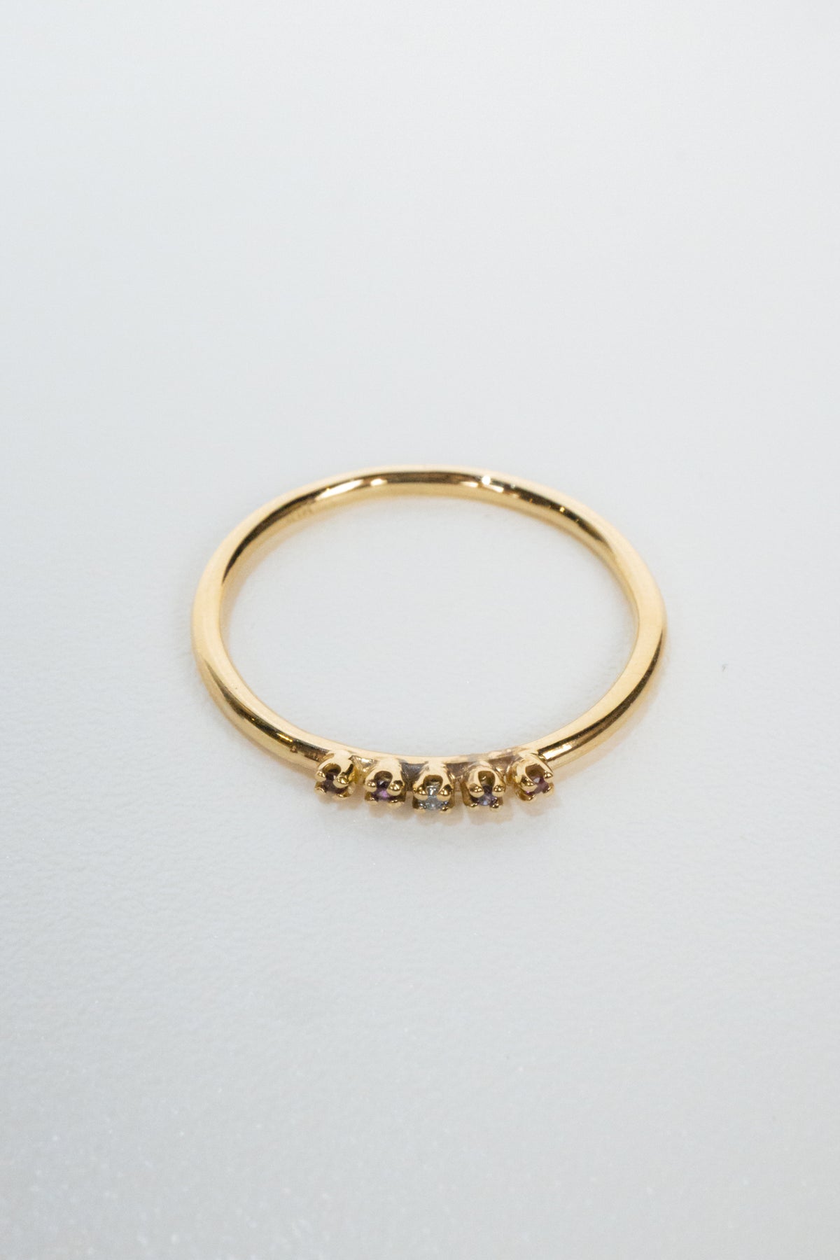 14K Hattie Pink Gradient Ring