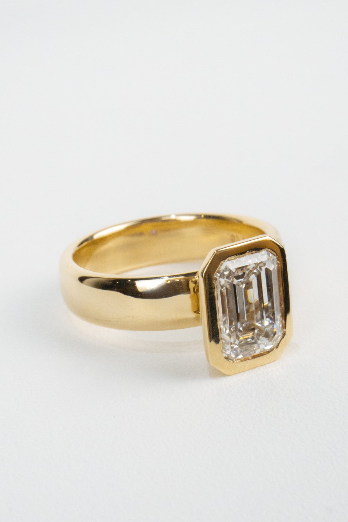 Quinton Engagement Ring- 2ct Emerald-Cut