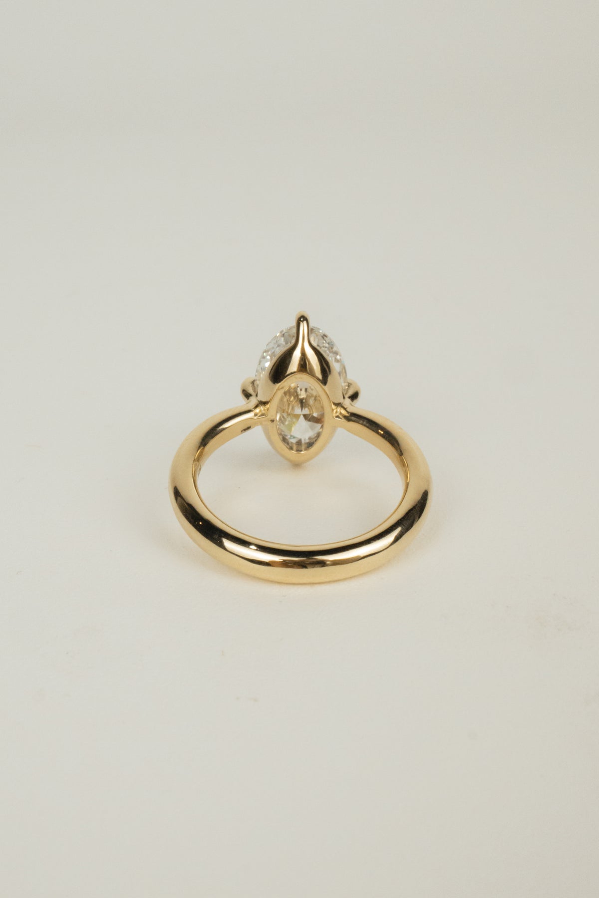 Lachlyn Engagement Ring- 4ct Elongated Oval