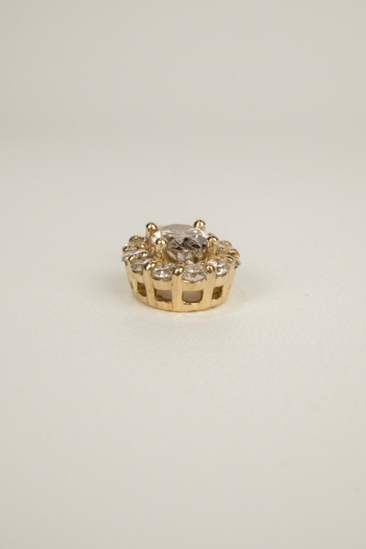 Salome Necklace Pendant- 2ctw Champagne Diamond