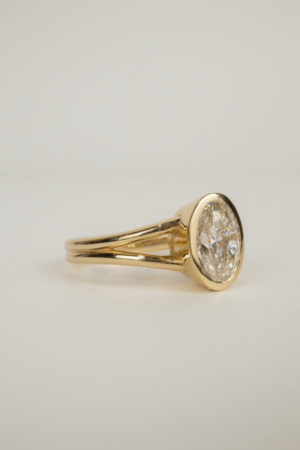 Mabel Engagement Ring- 1.5ct Oval