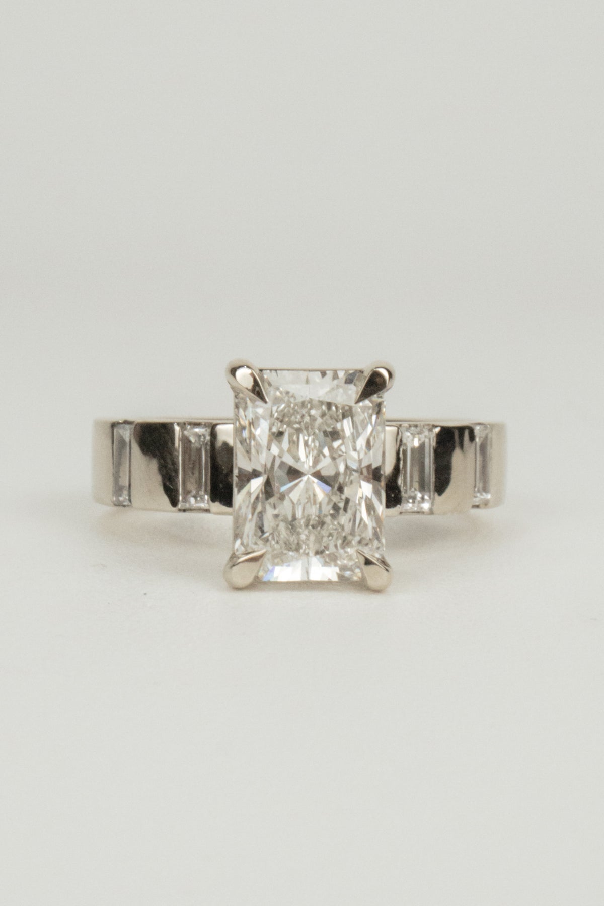 Briar Engagement Ring- 2.5ct Radiant