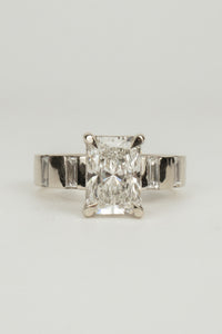 Briar Engagement Ring- 2.5ct Radiant