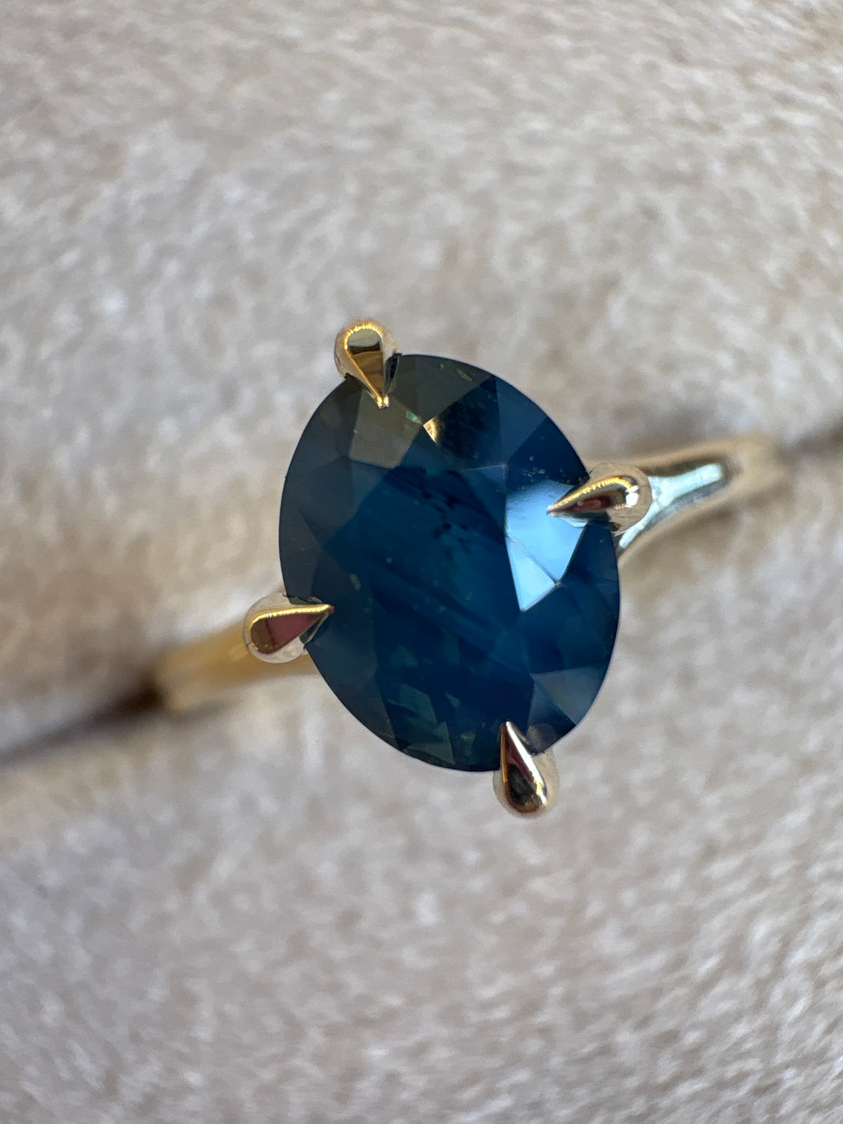 Elliot Engagement Ring- 1.9ct Madagascar Sapphire