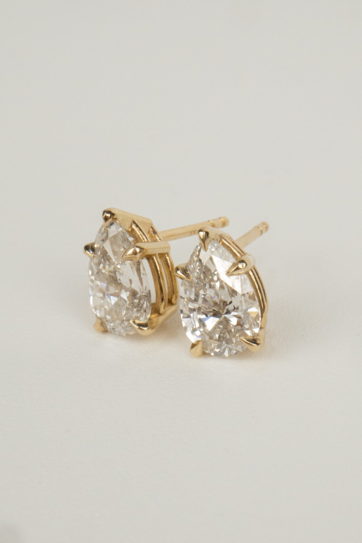 Madden Diamond Earrings- 2ctw Pear
