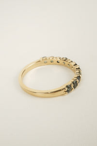 Margot Band- Natural Parti Sapphires 2.5mm