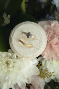Madeline Engagement Ring- 1.70ct Oval Sri Lanka Sapphire
