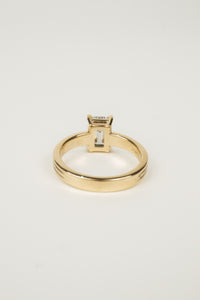 Scottie Engagement Ring- 1.5ct Emerald Cut