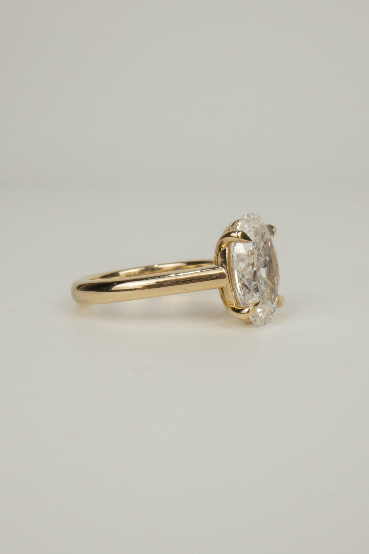 Piper Engagement Ring- 4ct Oval