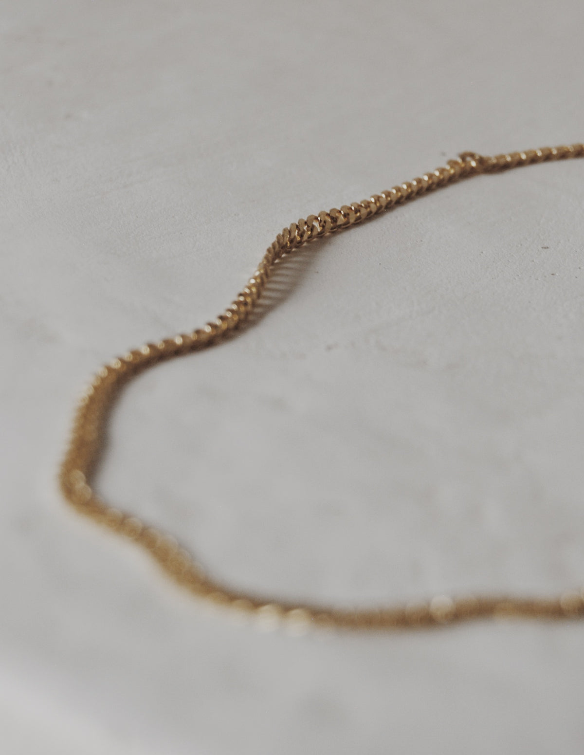 Mini Cuban Vermeil Chain