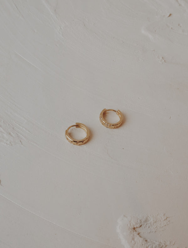 Becca Huggie Hoop Earrings