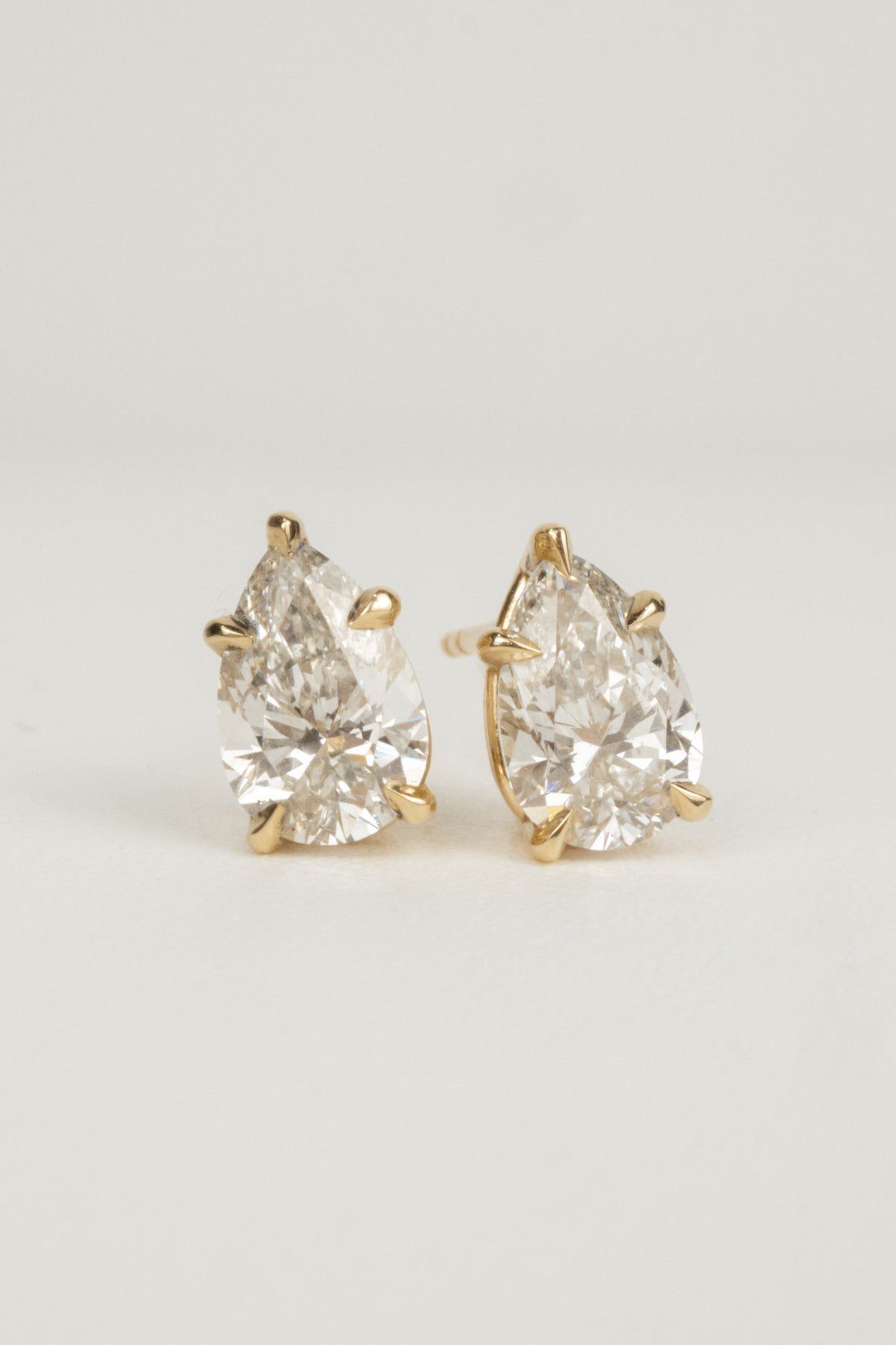 Madden Diamond Earrings- 2ctw Pear