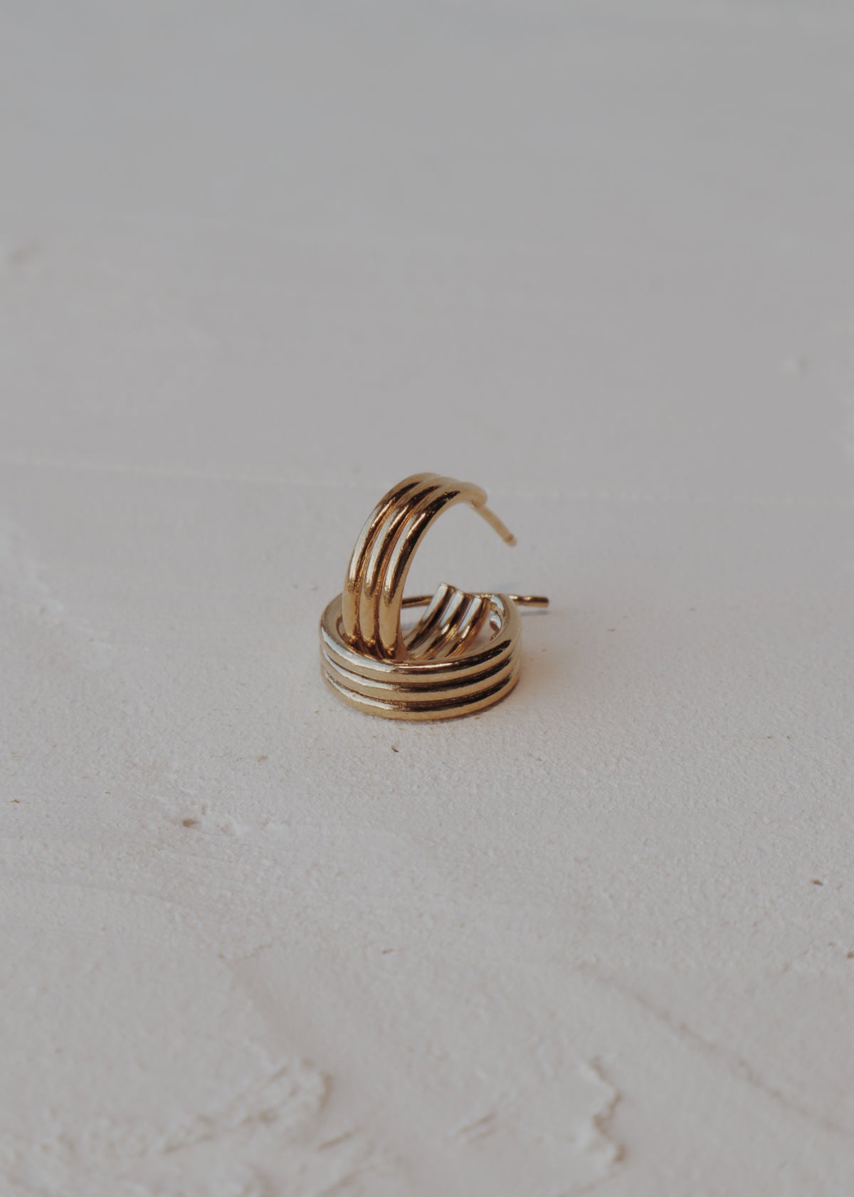 Zella Hoop Earrings- Gold Filled