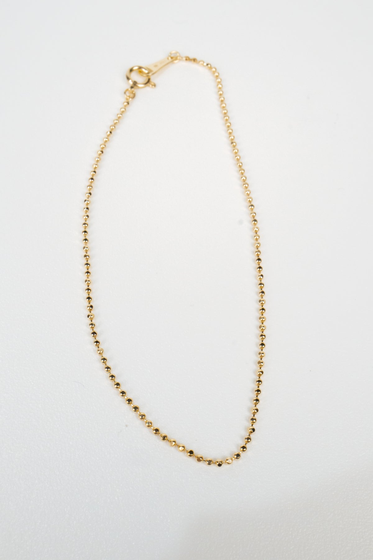 10K Nora Diamond-Cut Ball Chain Bracelet