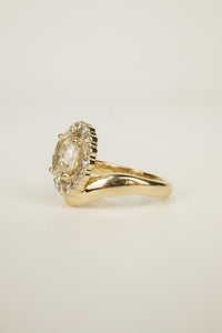 Bonnie Engagement Ring- 2ct Fancy Yellow Lab Diamond