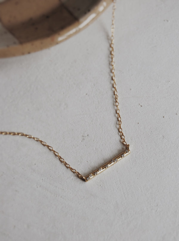 Sprinkle Bar Necklace