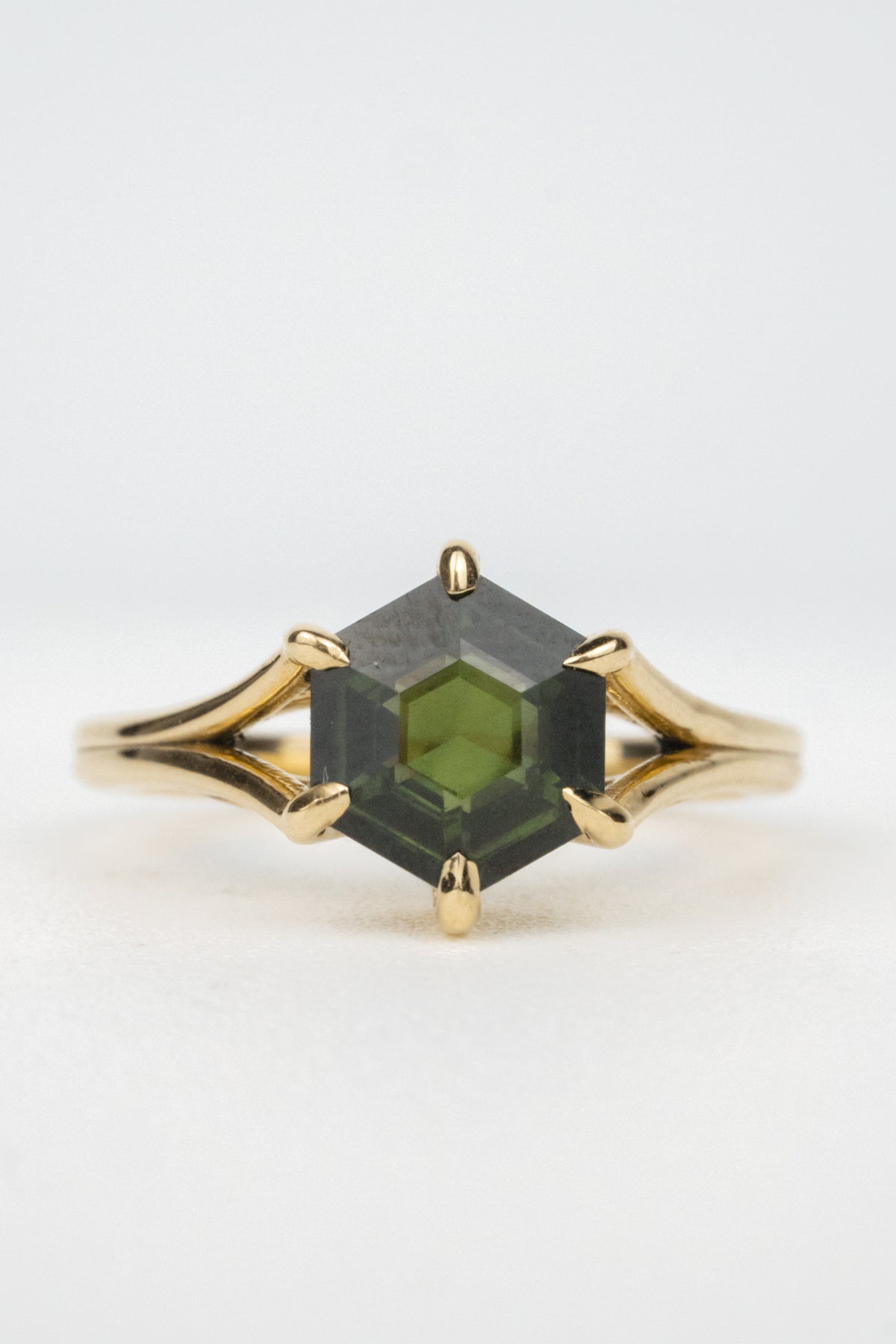 Larson Engagement Ring- 1.5ct Hexagon