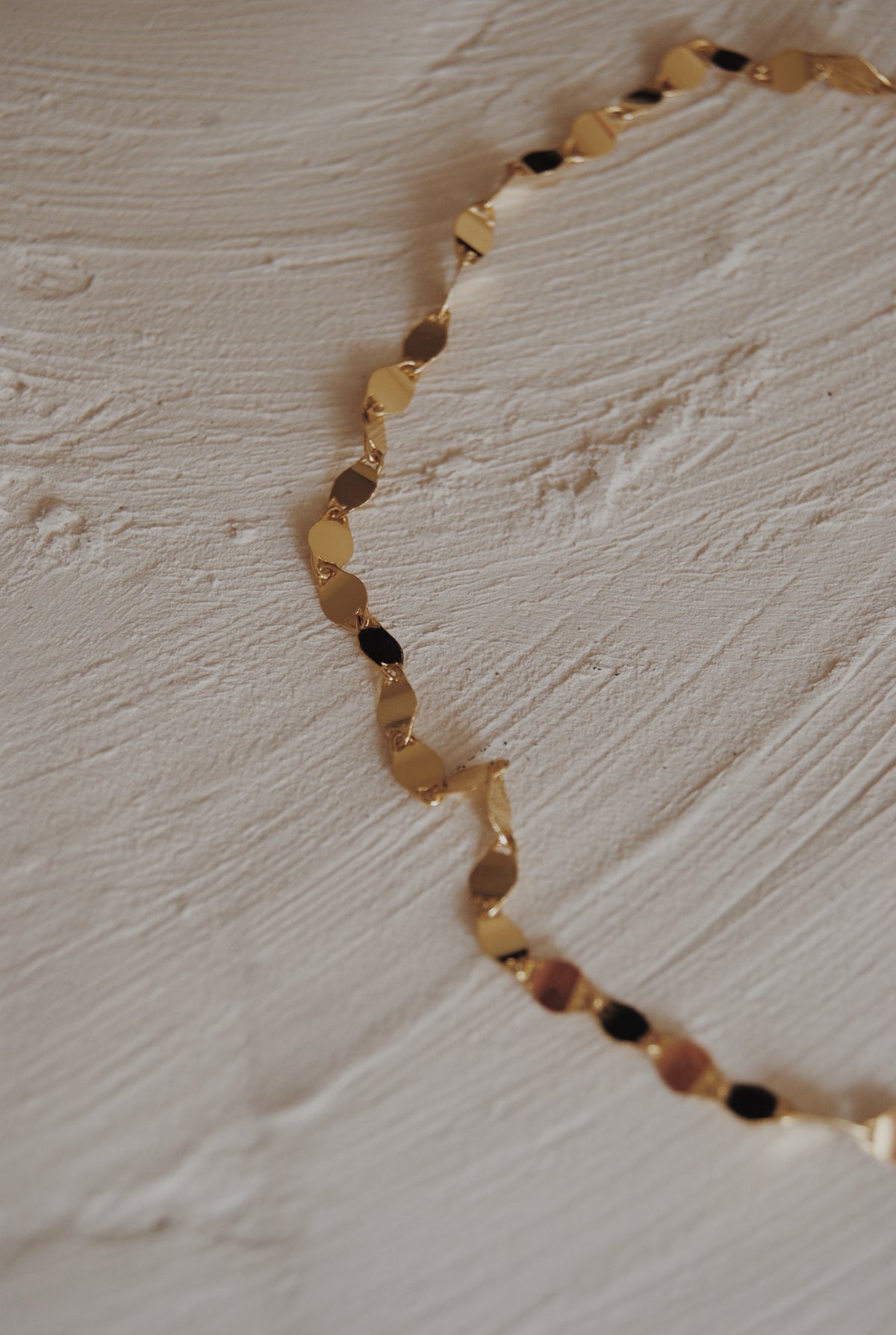 Sparkle Chain Vermeil Anklet