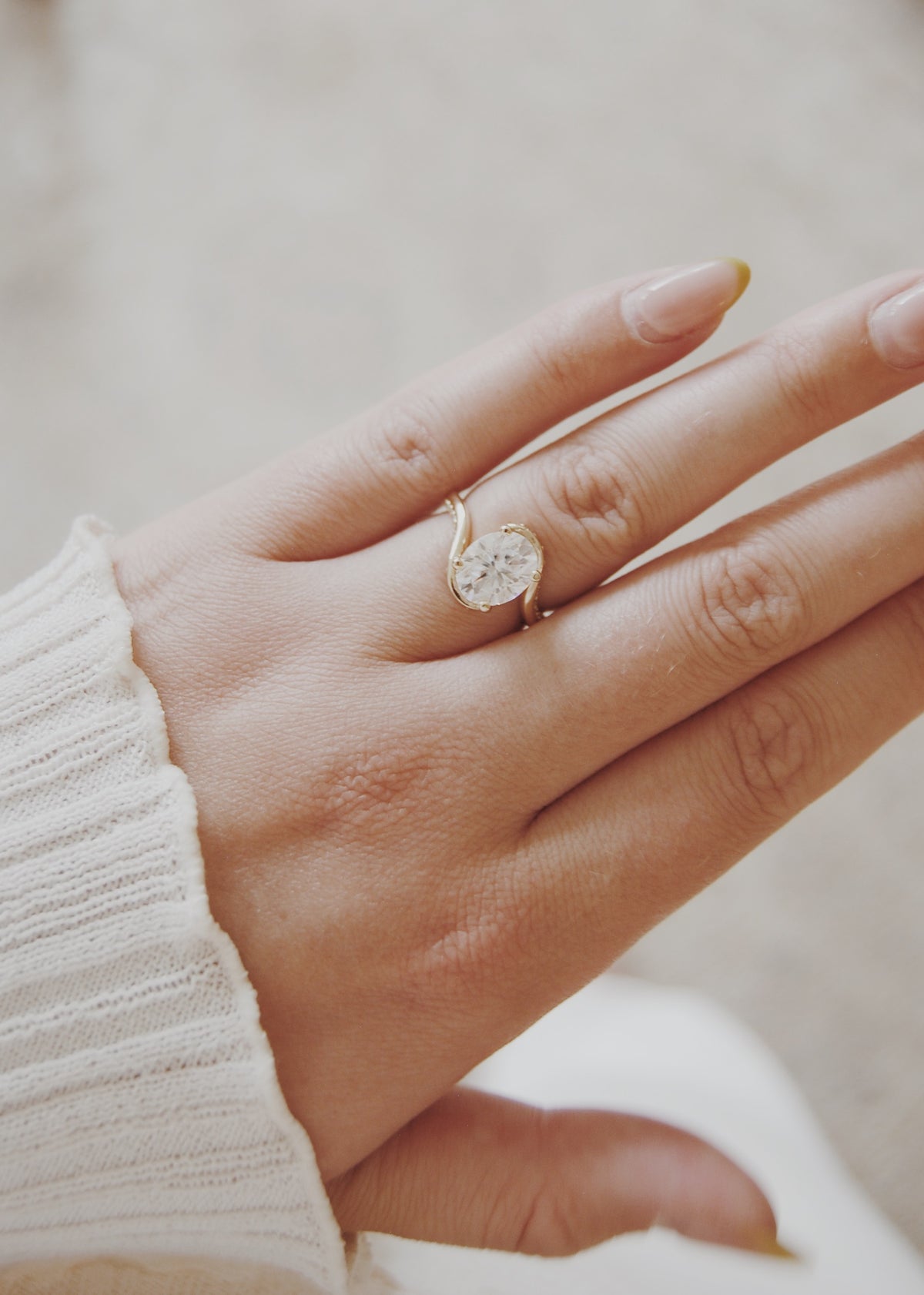 Veyda Bypass Engagement Ring