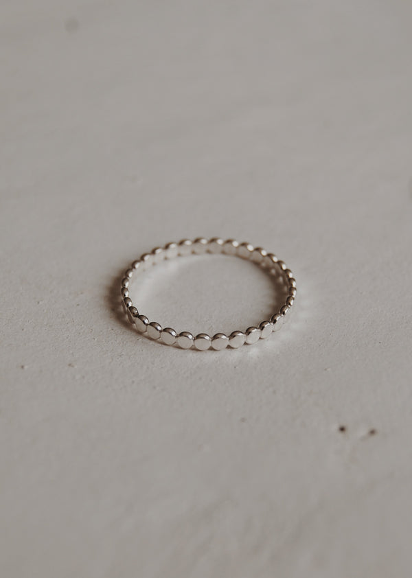 Sterling Silver Bubble Ring