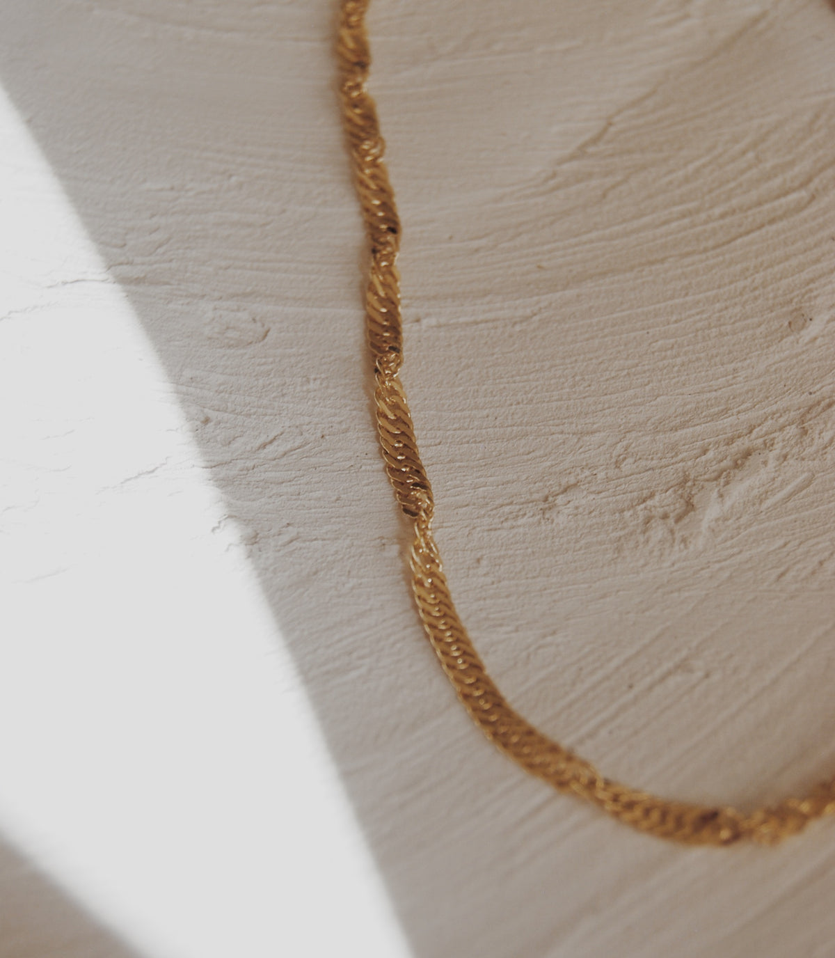 Singapore Vermeil Anklet