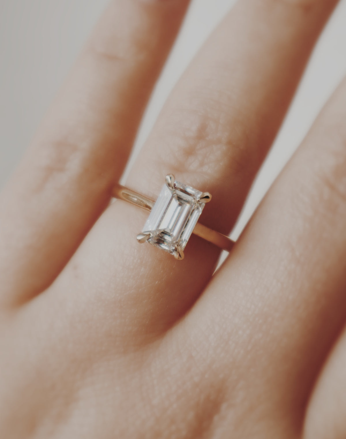 Piper Engagement Ring- Emerald 2.6cts