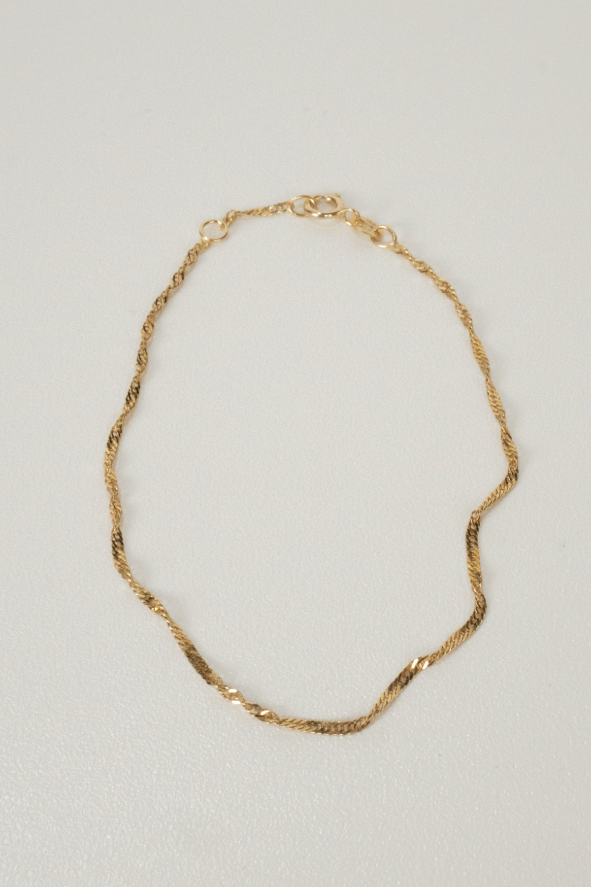 10k Aster Singapore-Chain Bracelet