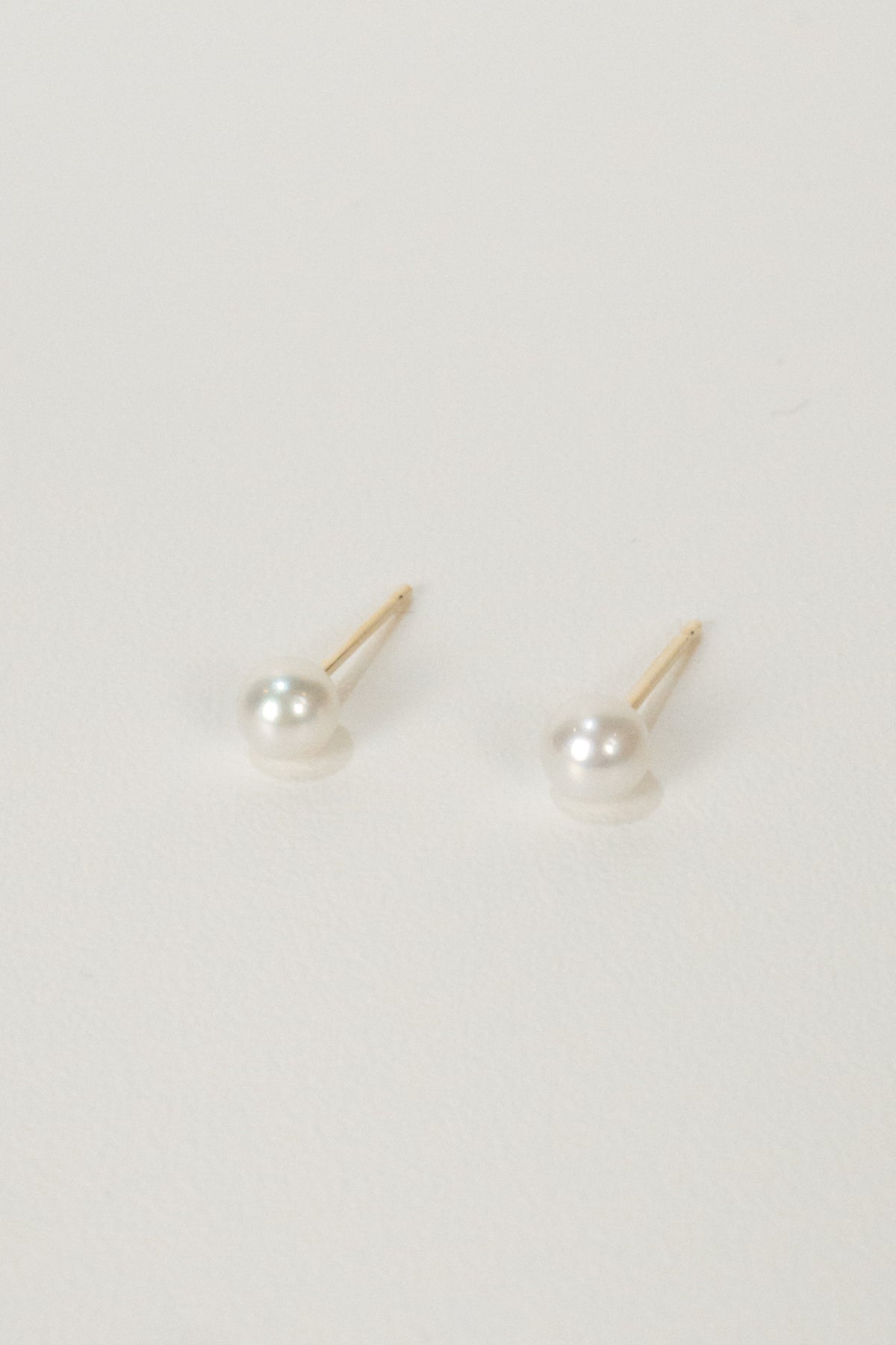 14k Miller Pearl Stud Earrings
