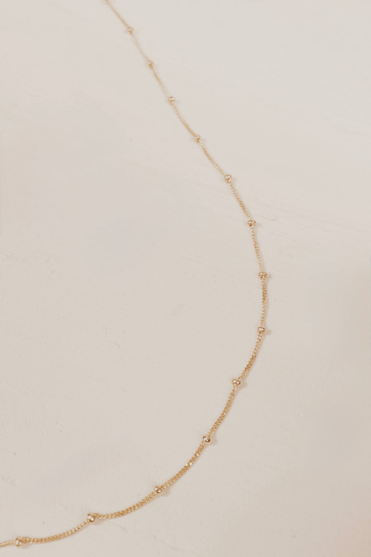 10k Satellite Chain Necklace