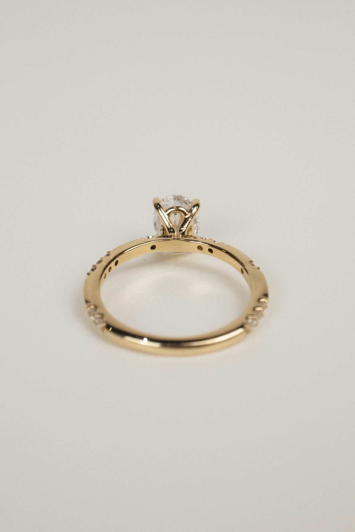 Bryn Oval Solitaire Engagement Ring