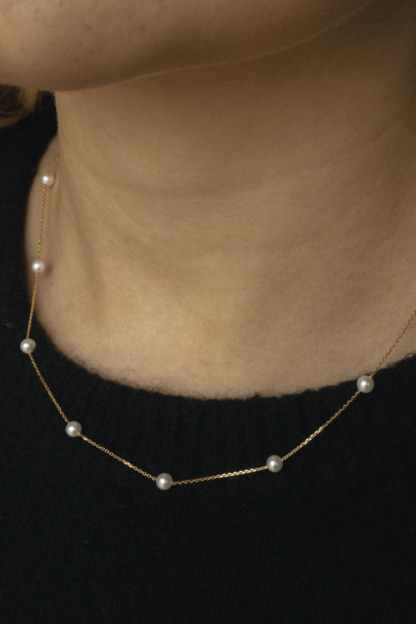 10k Timeless Pearl Necklace